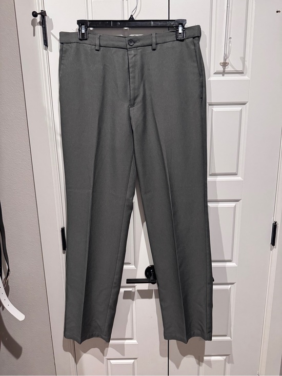 Haggar Other - Haggar Men's Straight Dress Pants — Charcoal Gray 36 x 34